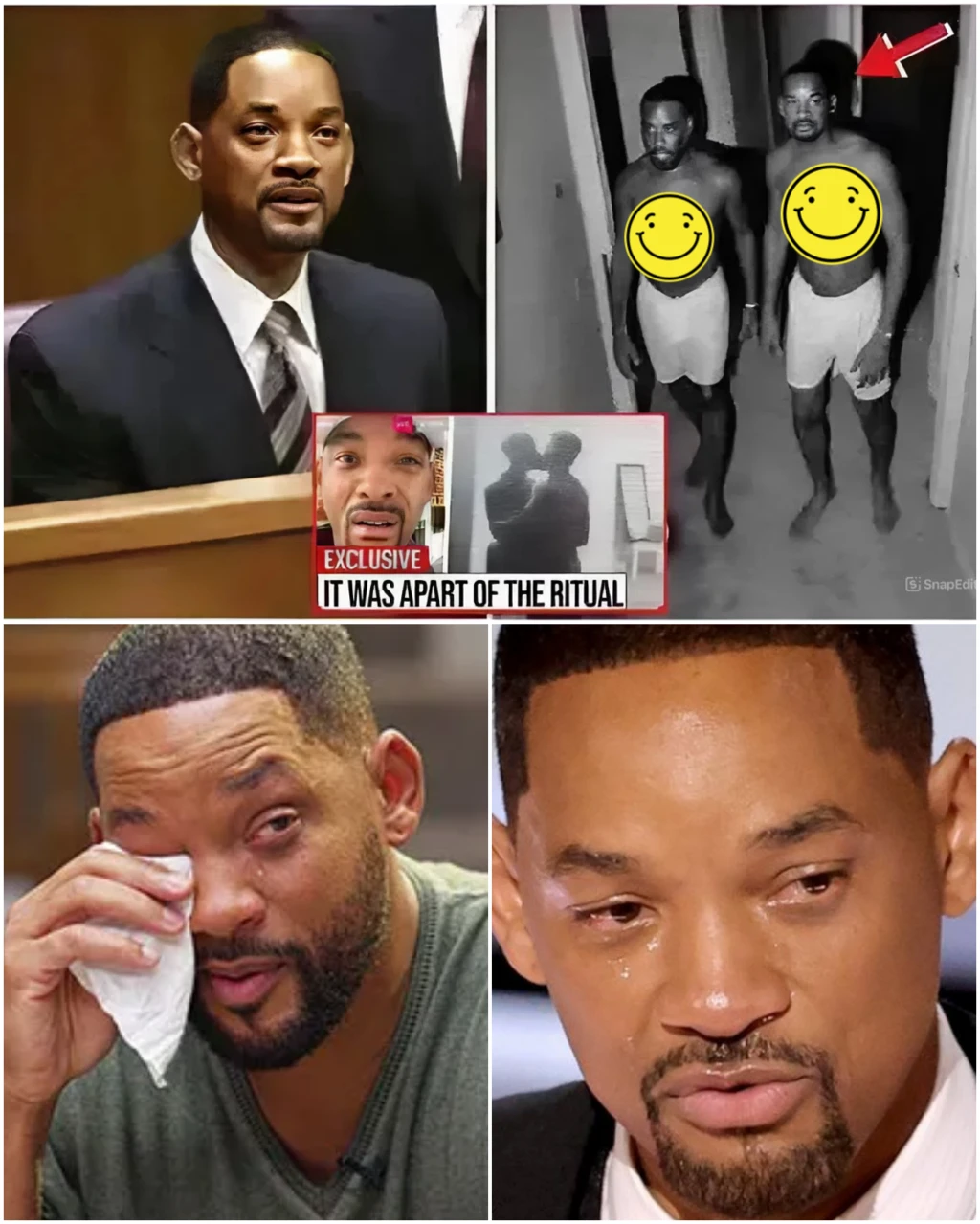 BREAKING NEWS Will Smith Breaks Down in Tears After Tapes of Him
